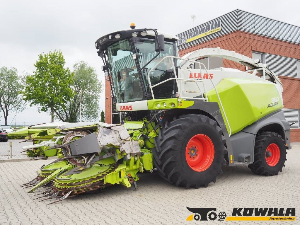 Claas Jaguar 850 + Orbis 450 - Lopbarības kombains: foto 1 Claas Jaguar 850 + Orbis 450 - Lopbarības kombains: foto 1