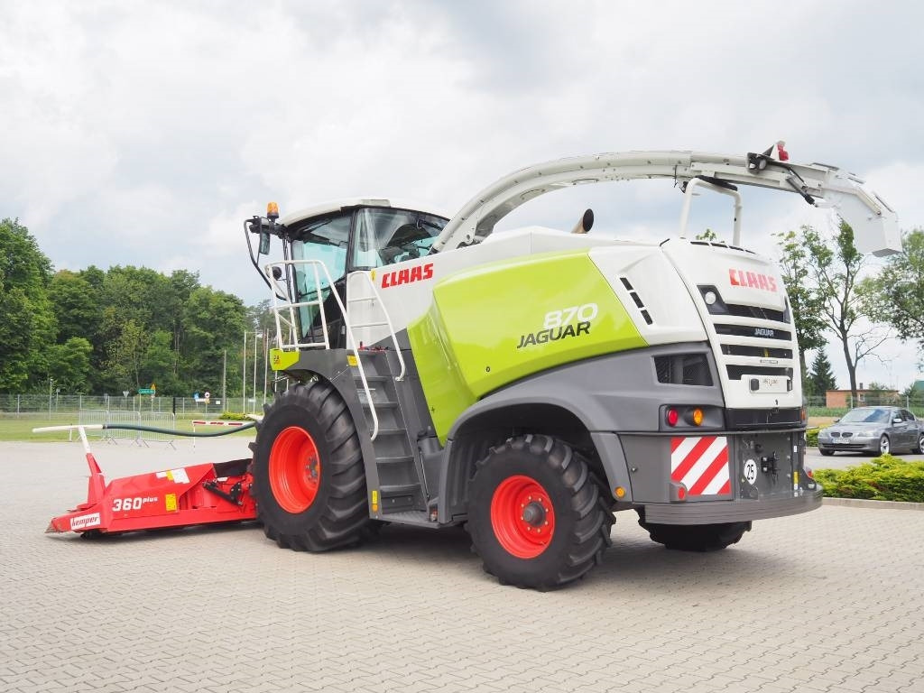 Claas Jaguar 870 + Kemper 360 Plus - Lopbarības kombains: foto 2 Claas Jaguar 870 + Kemper 360 Plus - Lopbarības kombains: foto 2