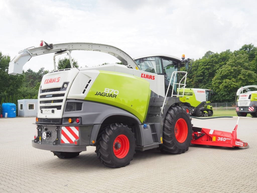 Claas Jaguar 870 + Kemper 360 Plus - Lopbarības kombains: foto 3 Claas Jaguar 870 + Kemper 360 Plus - Lopbarības kombains: foto 3