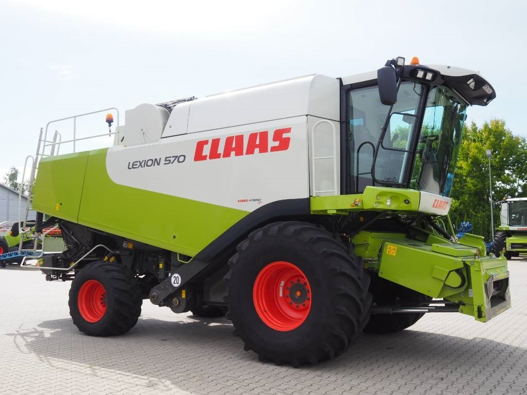 Claas Lexion 570 4WD + V750 - Labības kombains: foto 4 Claas Lexion 570 4WD + V750 - Labības kombains: foto 4