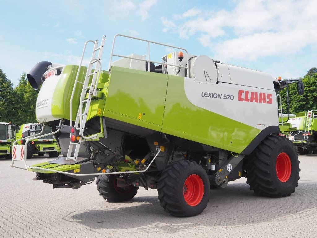 Claas Lexion 570 4WD + V750 - Labības kombains: foto 3 Claas Lexion 570 4WD + V750 - Labības kombains: foto 3