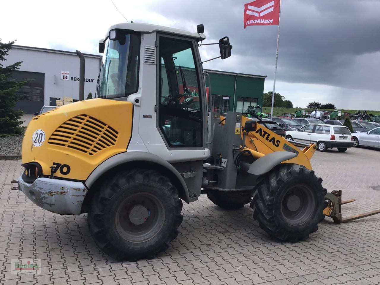 Atlas 70 - Frontālais iekrāvējs: foto 5 Atlas 70 - Frontālais iekrāvējs: foto 5