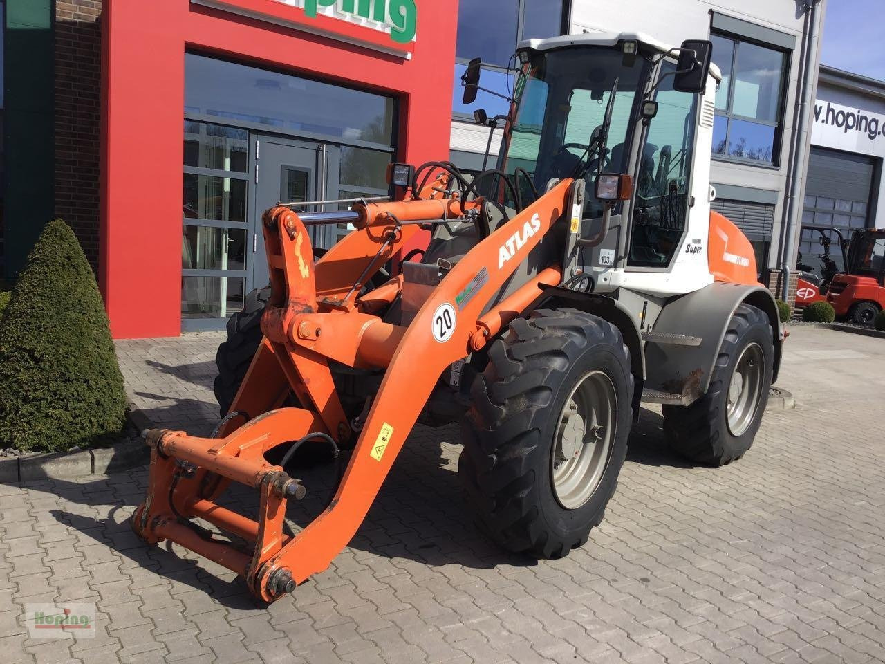 Atlas 95 Turbo - Riteņu iekrāvējs: foto 1 Atlas 95 Turbo - Riteņu iekrāvējs: foto 1
