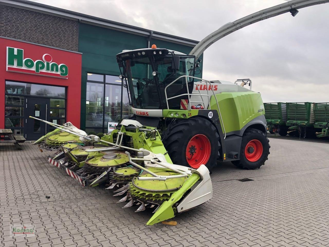 CLAAS 950 Jaguar - Lopbarības kombains: foto 1 CLAAS 950 Jaguar - Lopbarības kombains: foto 1