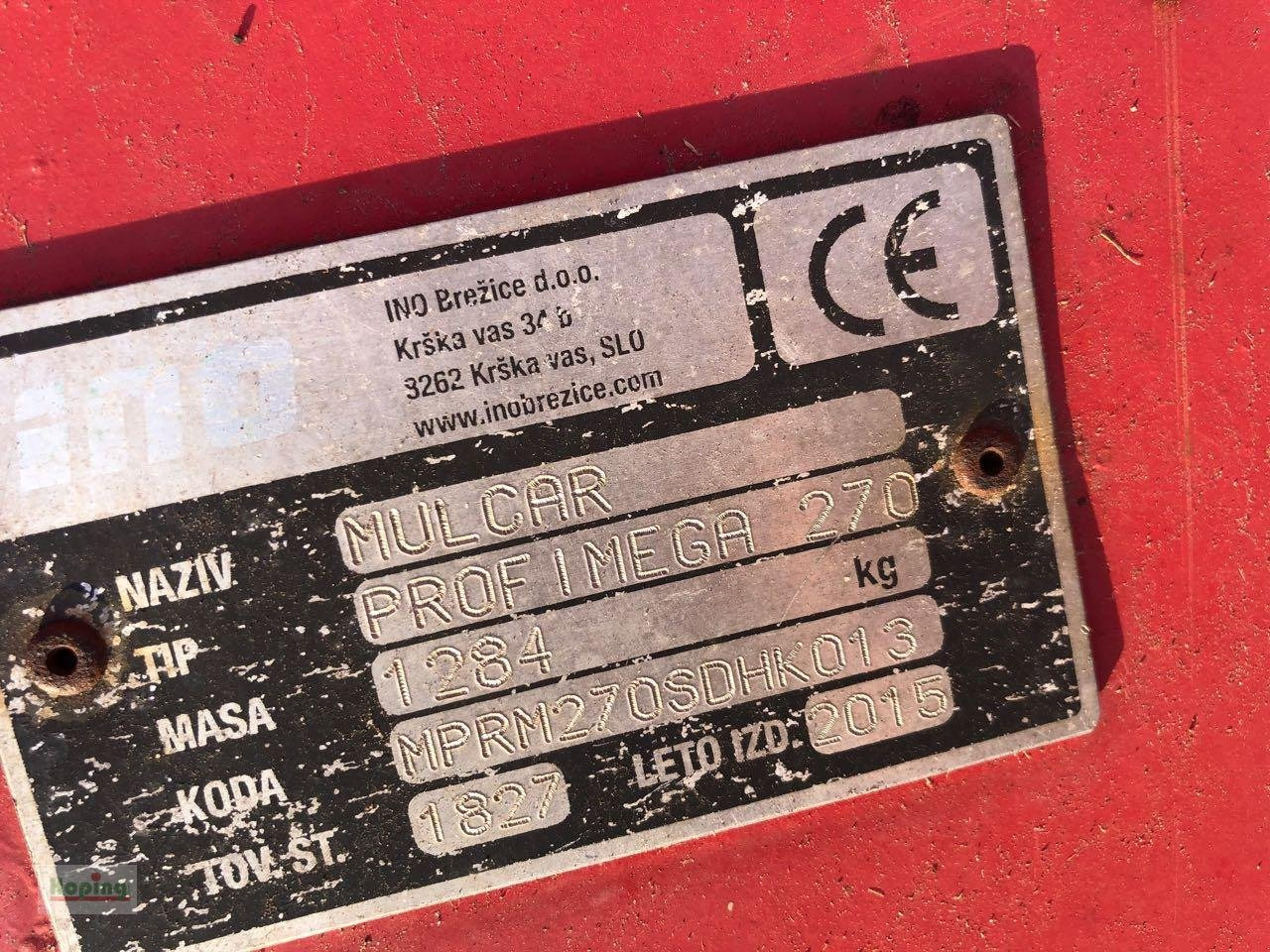 Pļaujmašīna-smalcinātājs/ Mulčētājs INO 270: foto 8