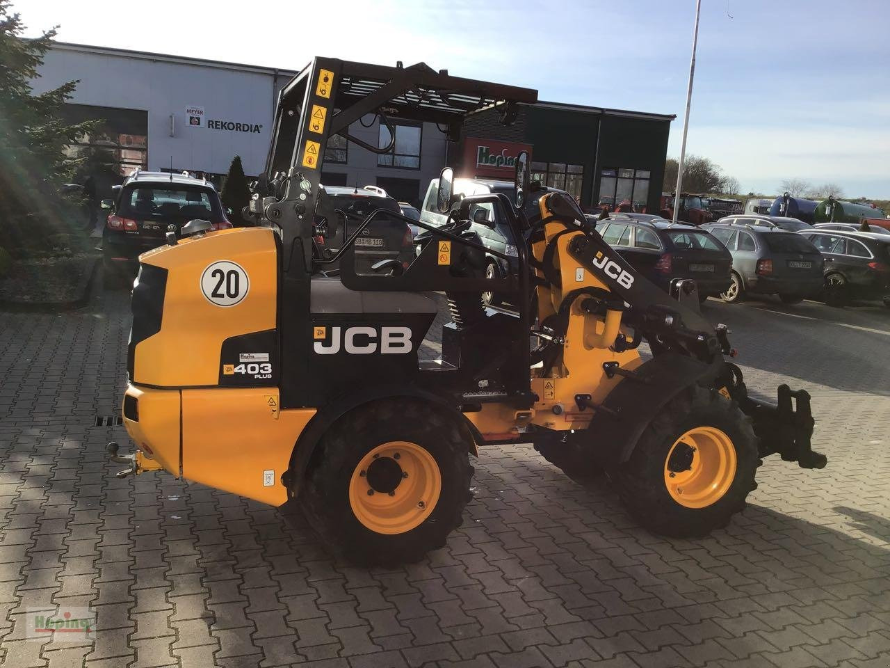 JCB 403 (Klappdach/Plus) - Mini iekrāvējs: foto 3 JCB 403 (Klappdach/Plus) - Mini iekrāvējs: foto 3