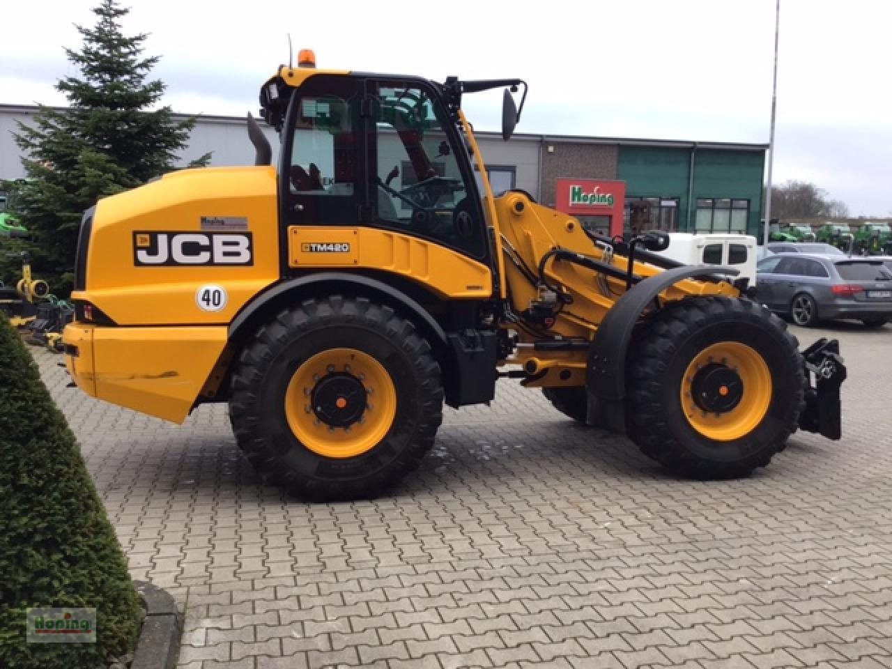 Riteņu iekrāvējs JCB TM 420 AGRI: foto 6