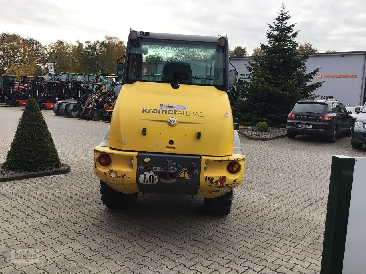 Kramer 580 (40 km/h) - Riteņu iekrāvējs: foto 4 Kramer 580 (40 km/h) - Riteņu iekrāvējs: foto 4