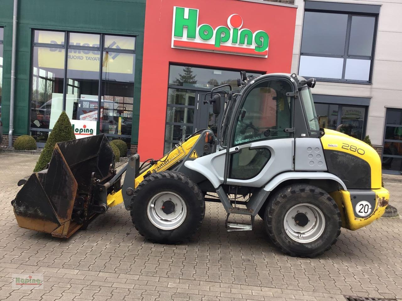 Kramer Allrad 280 - Riteņu iekrāvējs: foto 1 Kramer Allrad 280 - Riteņu iekrāvējs: foto 1