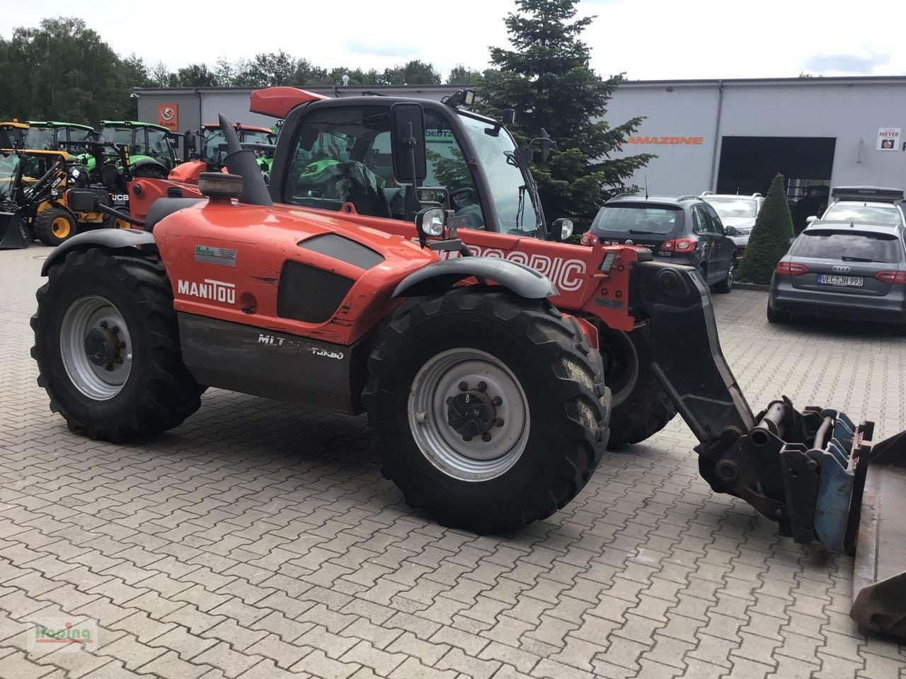 Manitou MLT 731 - Teleskopiskais iekrāvējs: foto 4 Manitou MLT 731 - Teleskopiskais iekrāvējs: foto 4
