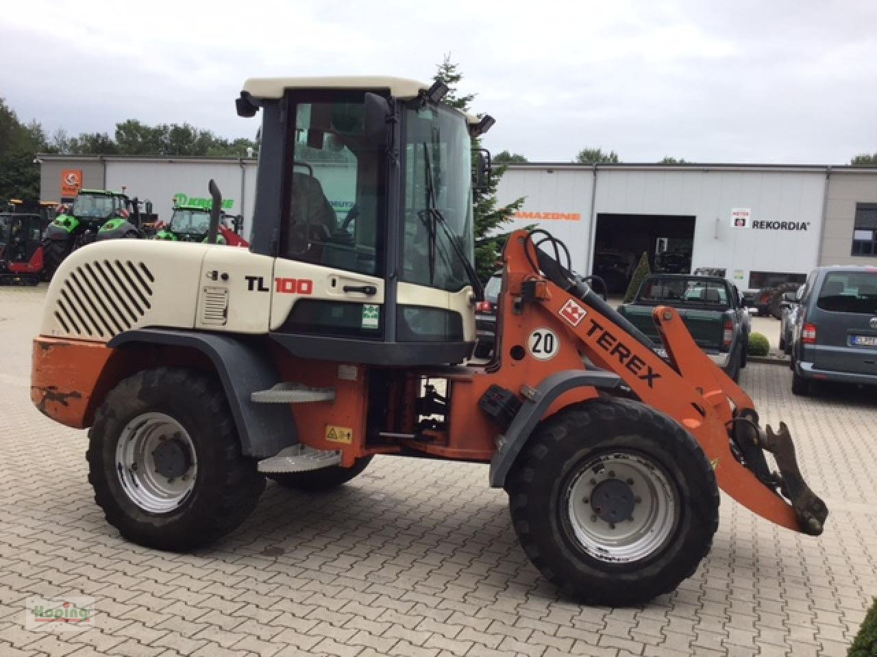Terex TL100 - Riteņu iekrāvējs: foto 5 Terex TL100 - Riteņu iekrāvējs: foto 5