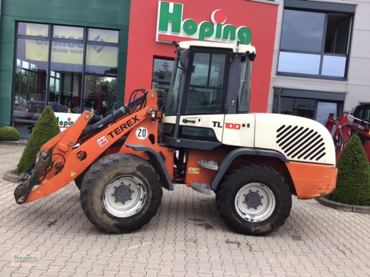 Terex TL100 - Riteņu iekrāvējs: foto 1 Terex TL100 - Riteņu iekrāvējs: foto 1