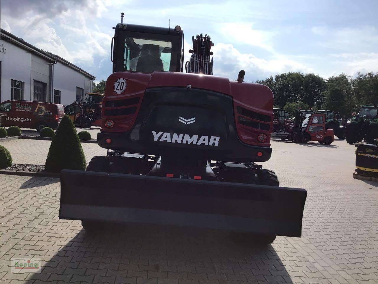 Yanmar B95W/5 - Mini-ekskavators: foto 3 Yanmar B95W/5 - Mini-ekskavators: foto 3