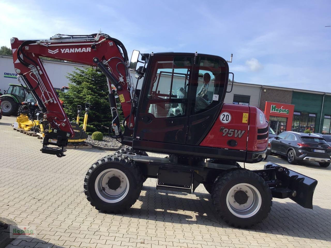 Yanmar B95W/5 - Mini-ekskavators: foto 5 Yanmar B95W/5 - Mini-ekskavators: foto 5