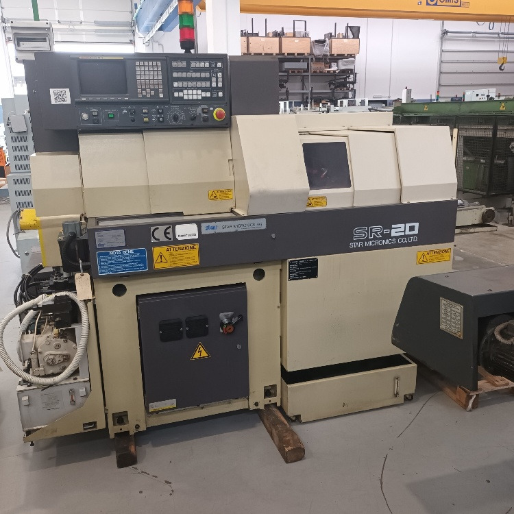 Tornio a fantina mobile a 5 assi Cnc Star SR-20 - Metāla virpa: foto 1 Tornio a fantina mobile a 5 assi Cnc Star SR-20 - Metāla virpa: foto 1