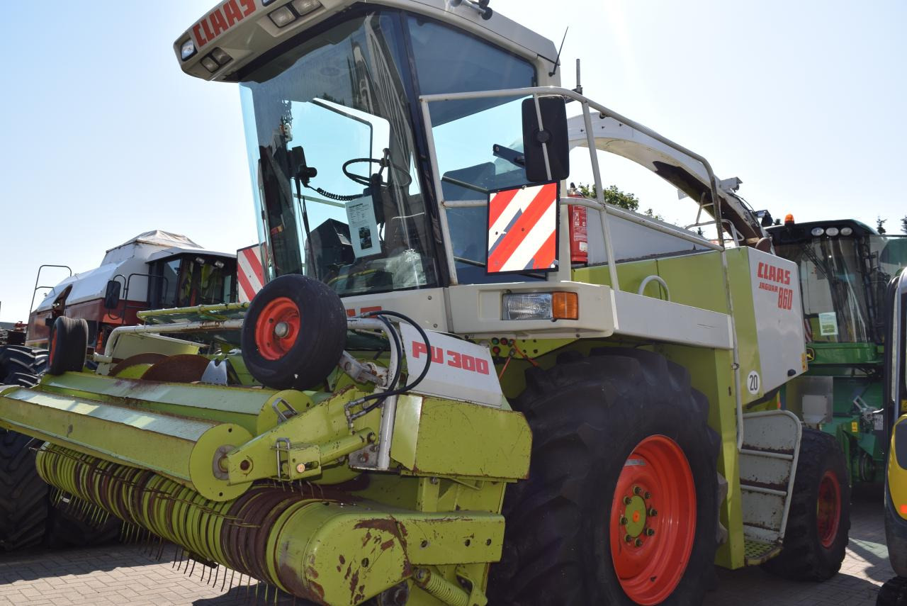 CLAAS Jaguar 860 - Lopbarības kombains: foto 2 CLAAS Jaguar 860 - Lopbarības kombains: foto 2