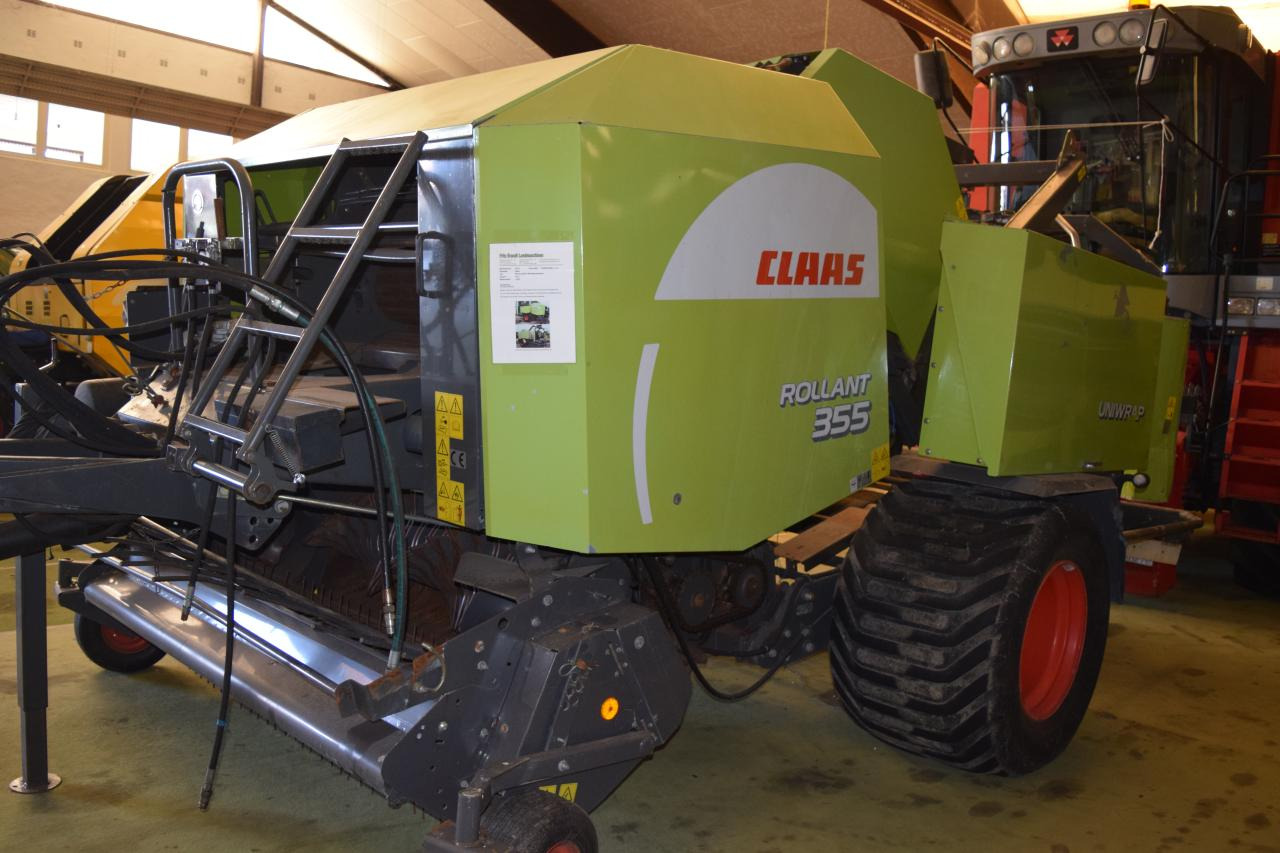CLAAS Rollant 355 RC Uniwrap - Rituļu prese: foto 3 CLAAS Rollant 355 RC Uniwrap - Rituļu prese: foto 3