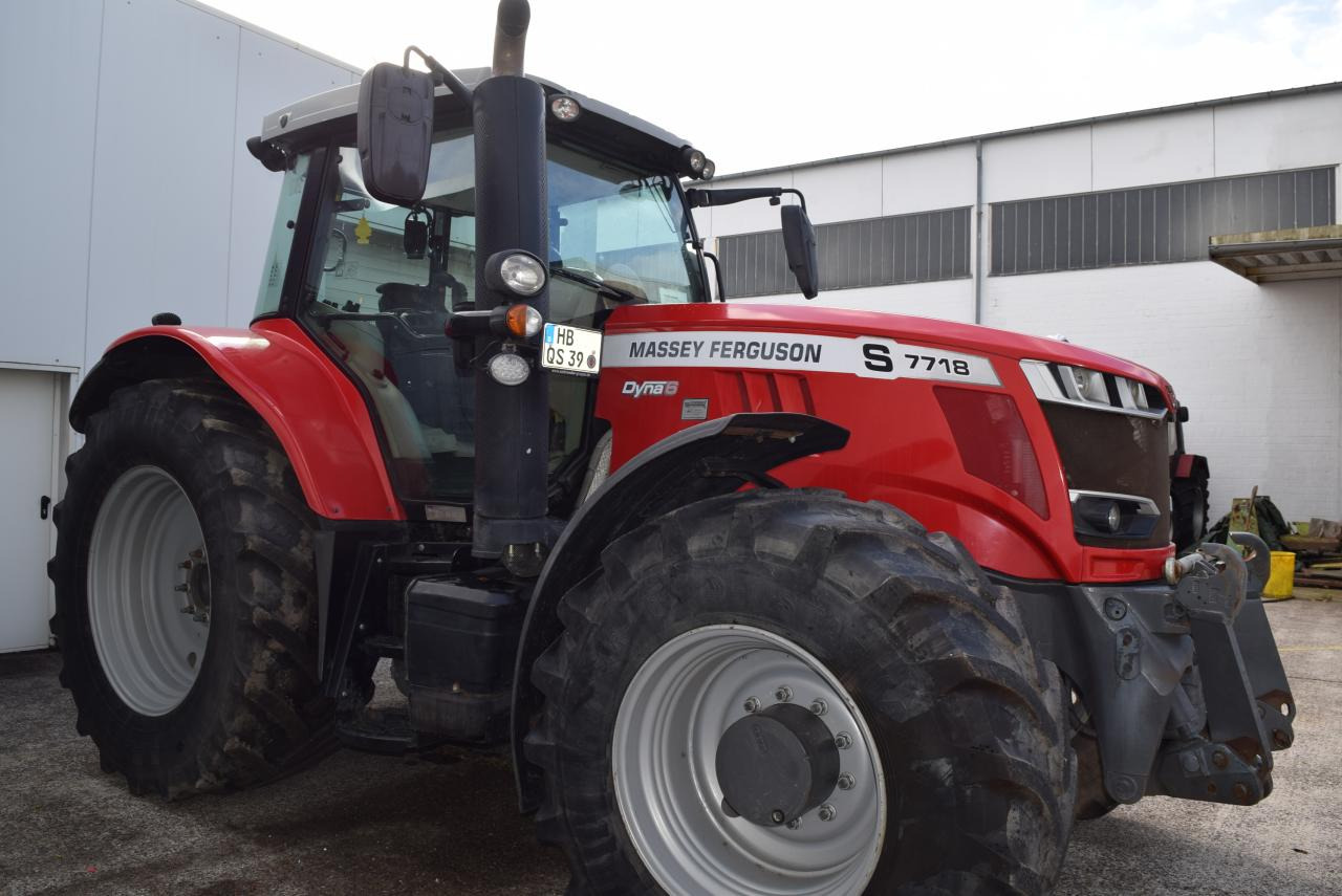 Massey Ferguson MF 7718 S Dyna 6 - Traktors: foto 1 Massey Ferguson MF 7718 S Dyna 6 - Traktors: foto 1