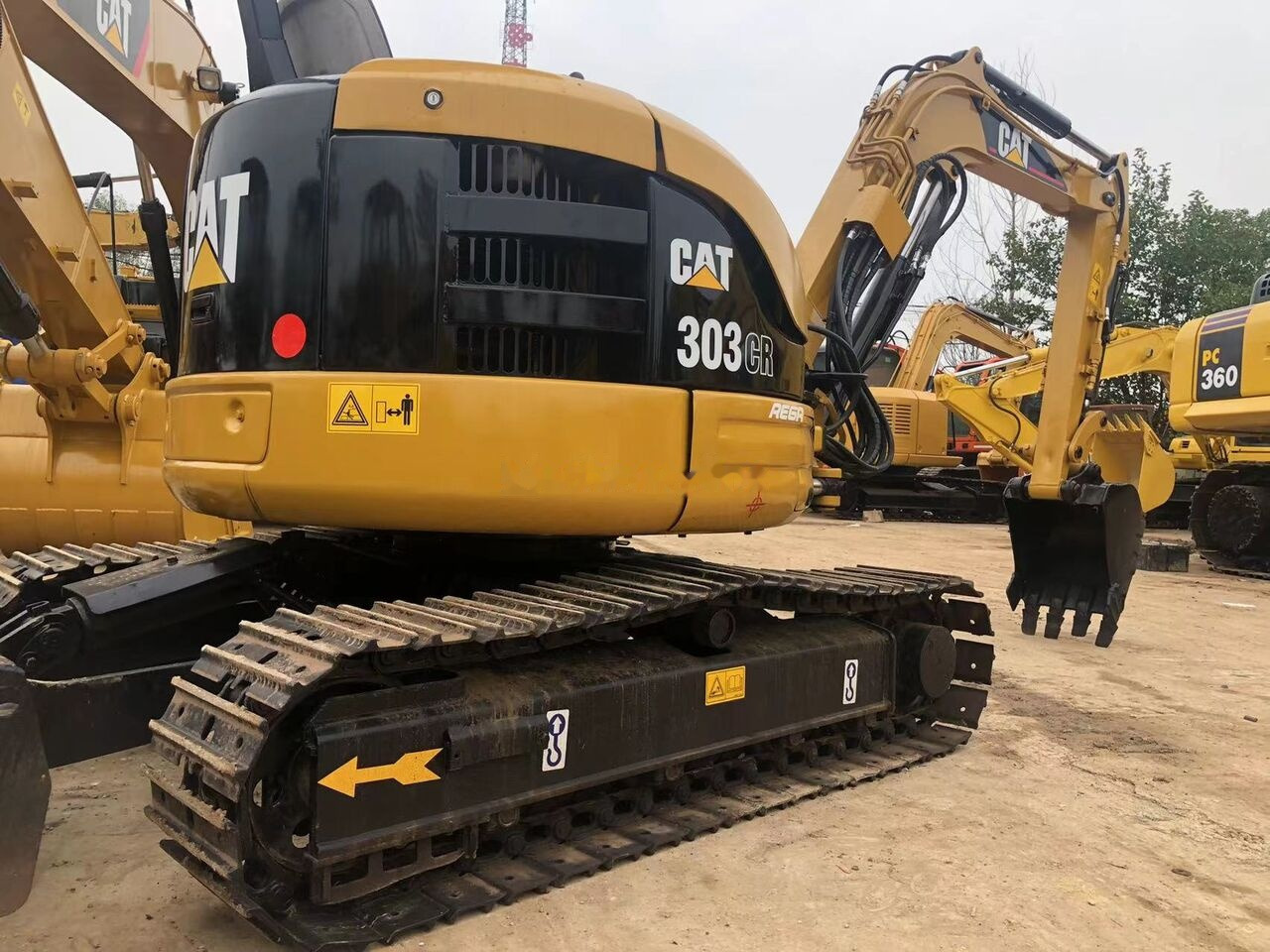 Caterpillar 303CR - Mini-ekskavators: foto 3 Caterpillar 303CR - Mini-ekskavators: foto 3