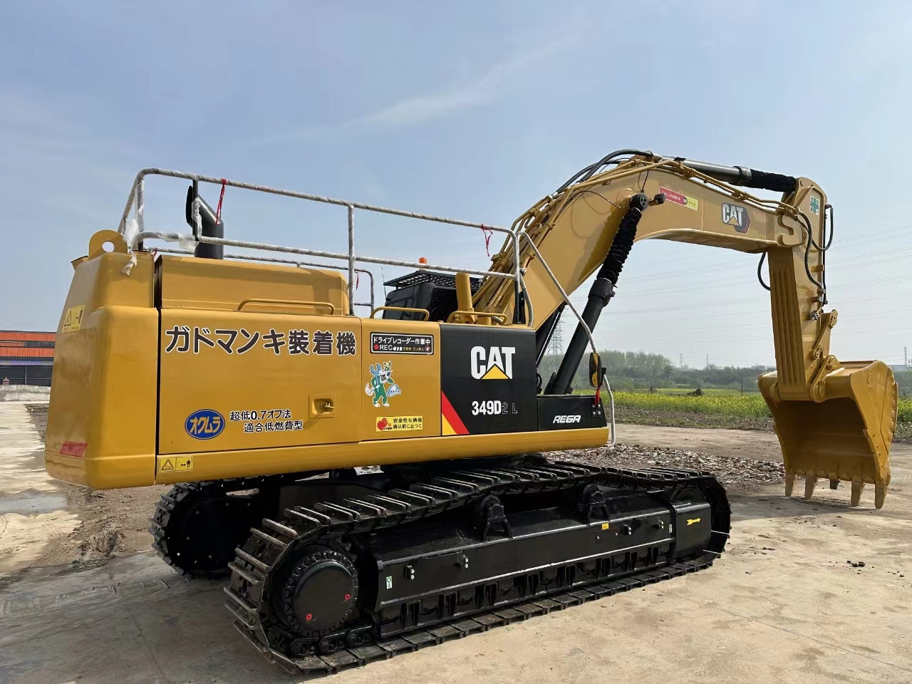 Caterpillar 349 - Kāpurķēžu ekskavators: foto 1 Caterpillar 349 - Kāpurķēžu ekskavators: foto 1