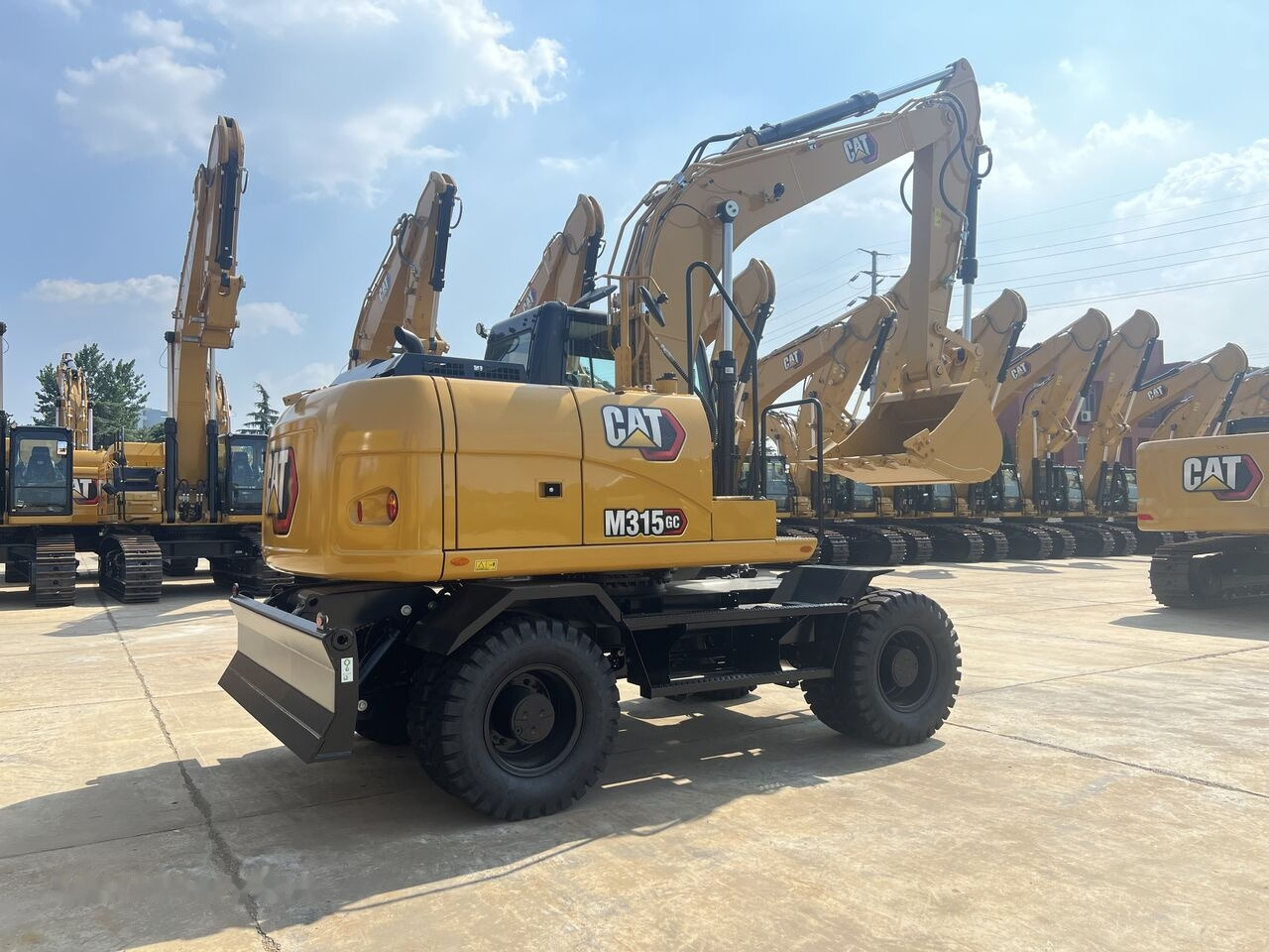 Jaunā Riteņu ekskavators Caterpillar M315GC NEW MACHINE: foto 7