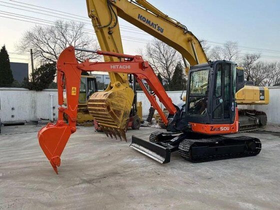 Hitachi ZX50 - Mini-ekskavators: foto 5 Hitachi ZX50 - Mini-ekskavators: foto 5