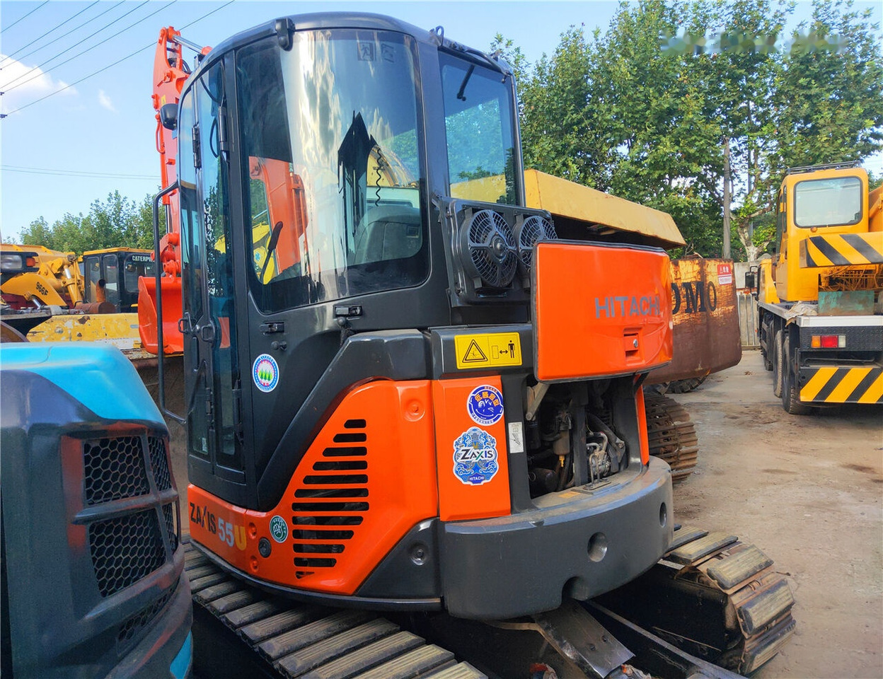 Hitachi ZX55UR - Mini-ekskavators: foto 5 Hitachi ZX55UR - Mini-ekskavators: foto 5