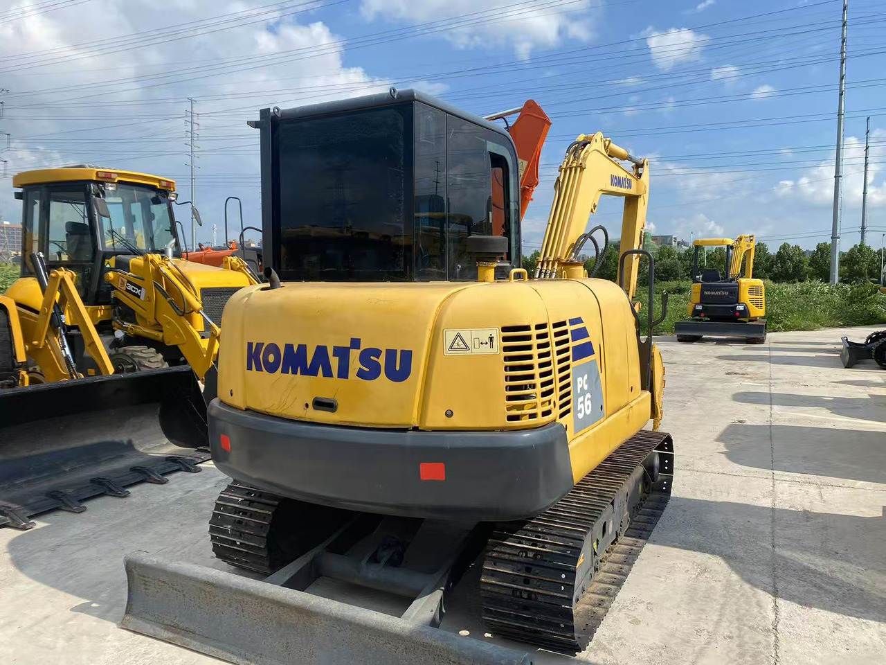 KOMATSU PC56-7 - Mini-ekskavators: foto 3 KOMATSU PC56-7 - Mini-ekskavators: foto 3