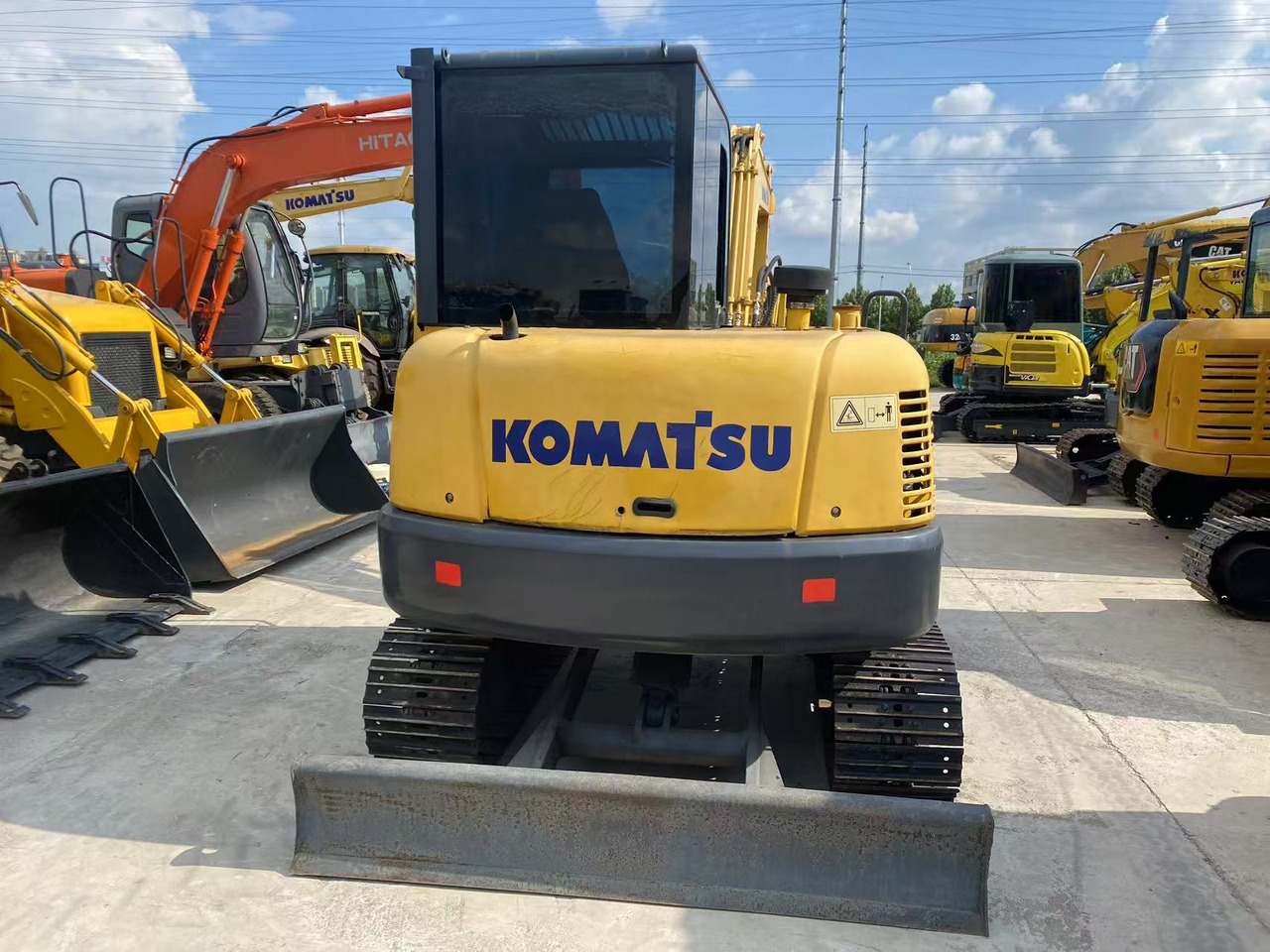 KOMATSU PC56-7 - Mini-ekskavators: foto 2 KOMATSU PC56-7 - Mini-ekskavators: foto 2