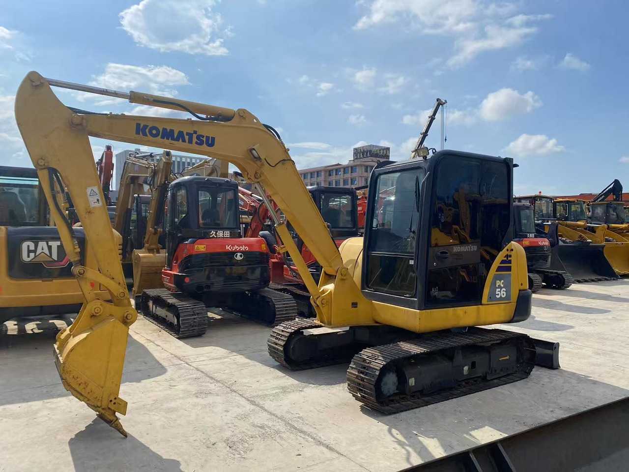 KOMATSU PC56-7 - Mini-ekskavators: foto 5 KOMATSU PC56-7 - Mini-ekskavators: foto 5