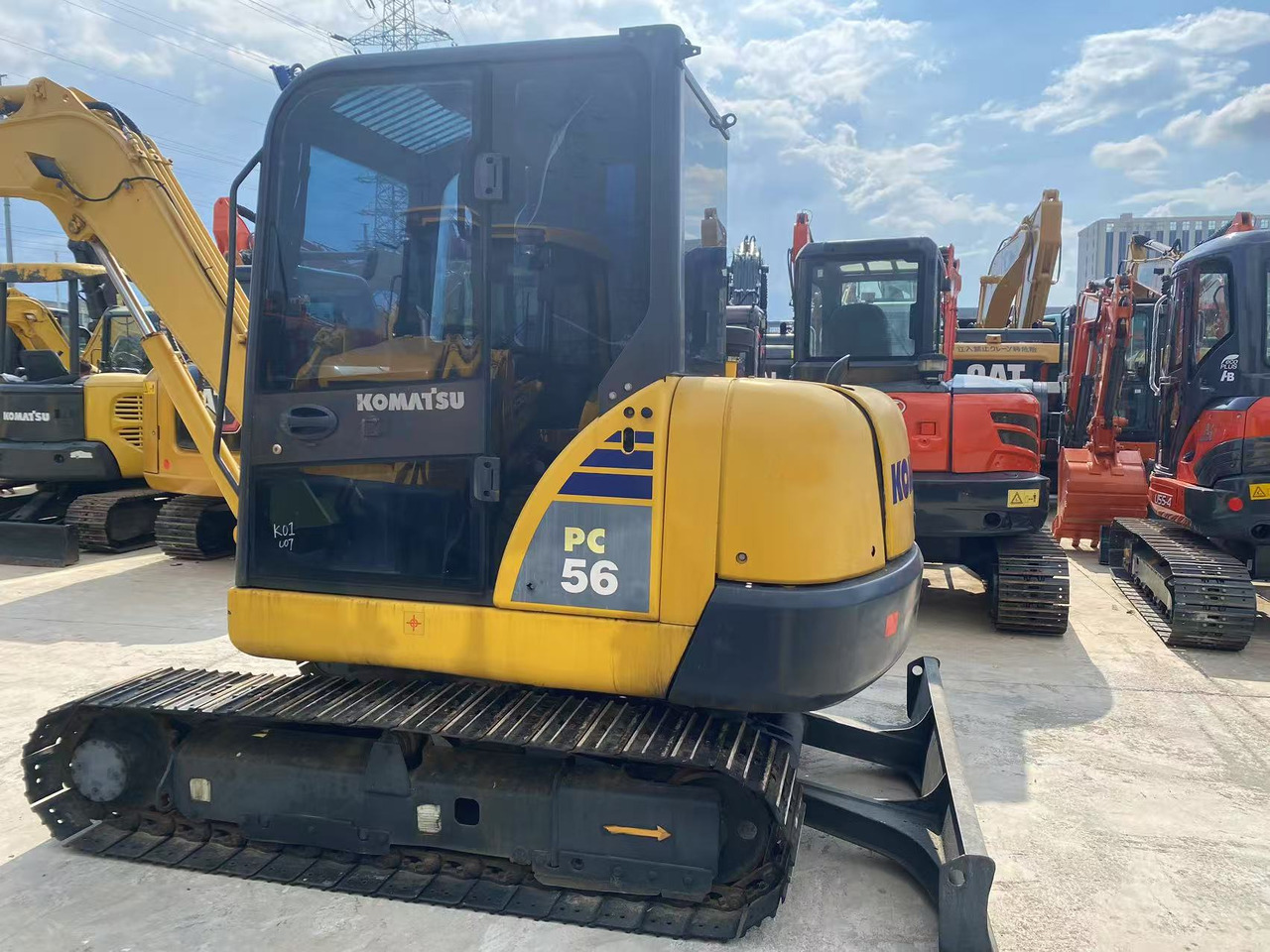 KOMATSU PC56-7 - Mini-ekskavators: foto 4 KOMATSU PC56-7 - Mini-ekskavators: foto 4