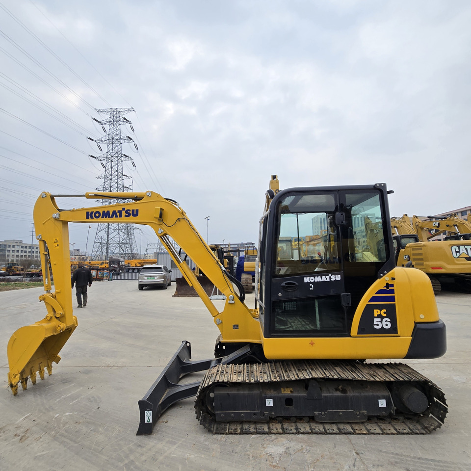 KOMATSU PC56 - Mini-ekskavators: foto 1 KOMATSU PC56 - Mini-ekskavators: foto 1