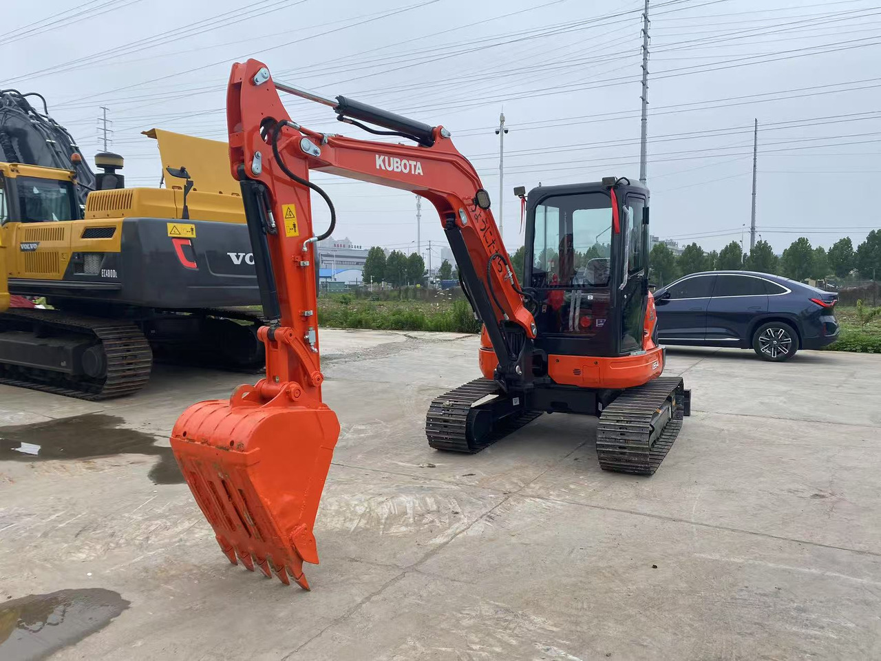 KUBOTA U55-4 - Mini-ekskavators: foto 5 KUBOTA U55-4 - Mini-ekskavators: foto 5