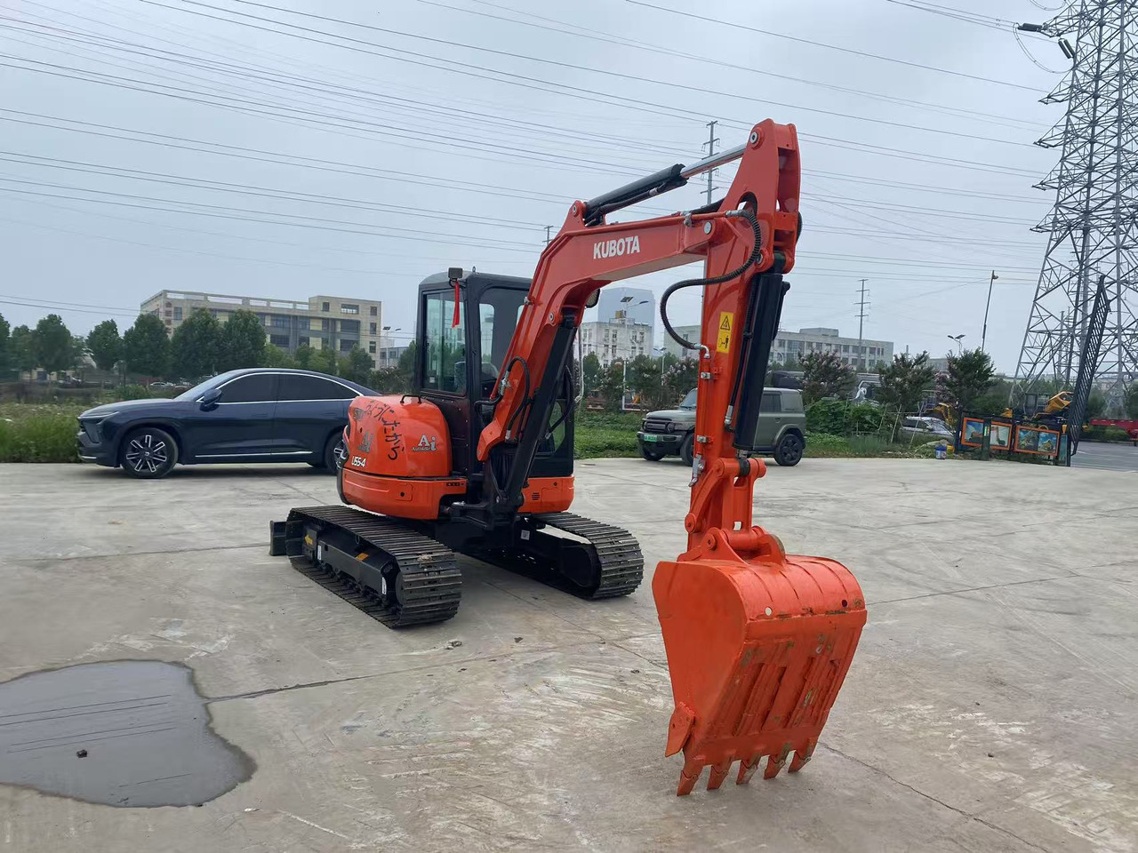 Mini-ekskavators KUBOTA U55-4: foto 6
