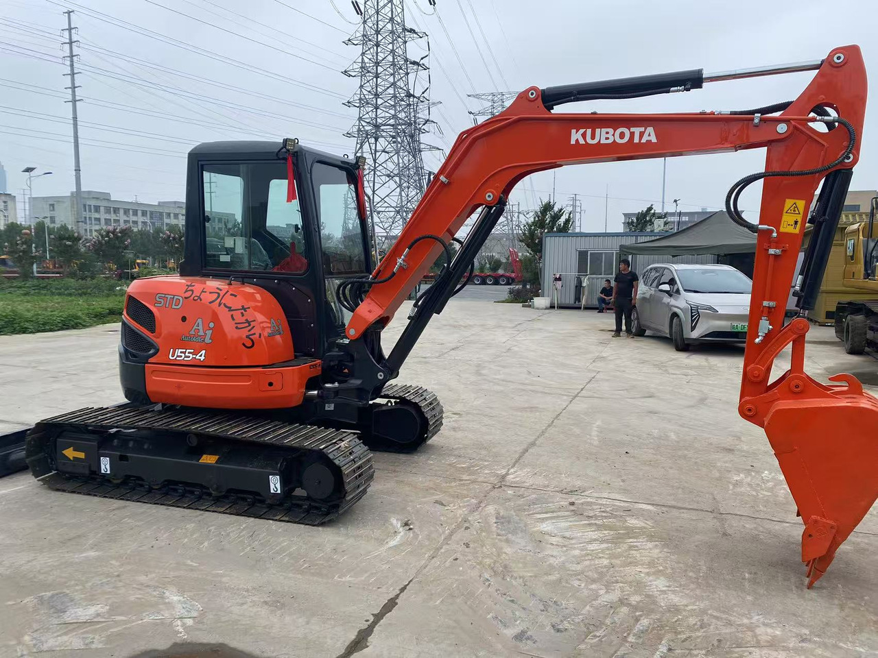 KUBOTA U55-4 - Mini-ekskavators: foto 2 KUBOTA U55-4 - Mini-ekskavators: foto 2
