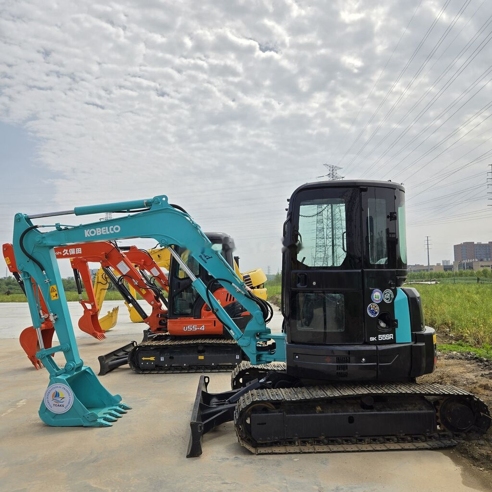 Kobelco SK55SR - Mini-ekskavators: foto 1 Kobelco SK55SR - Mini-ekskavators: foto 1