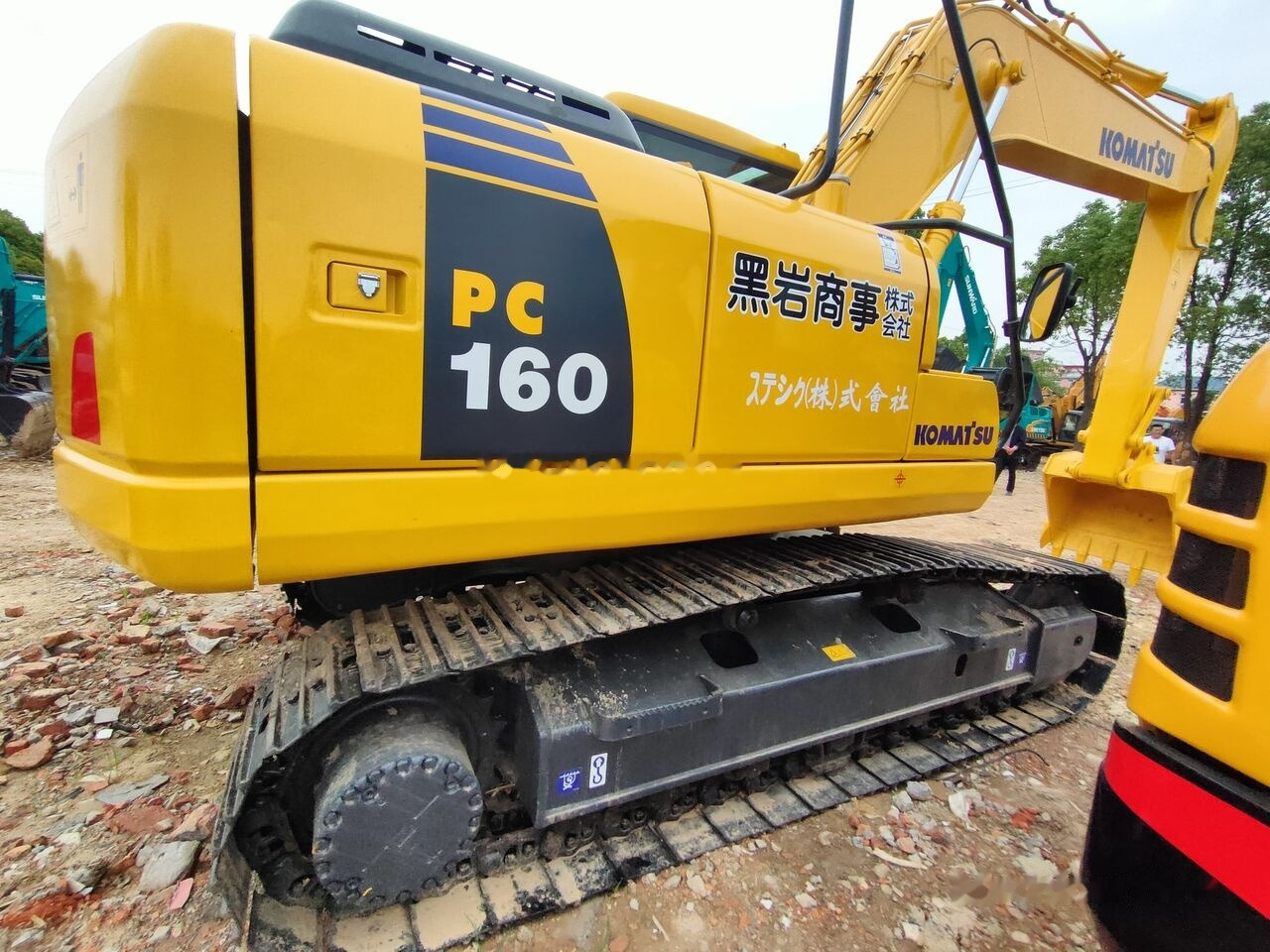 Komatsu PC160LC-7 - Kāpurķēžu ekskavators: foto 3 Komatsu PC160LC-7 - Kāpurķēžu ekskavators: foto 3