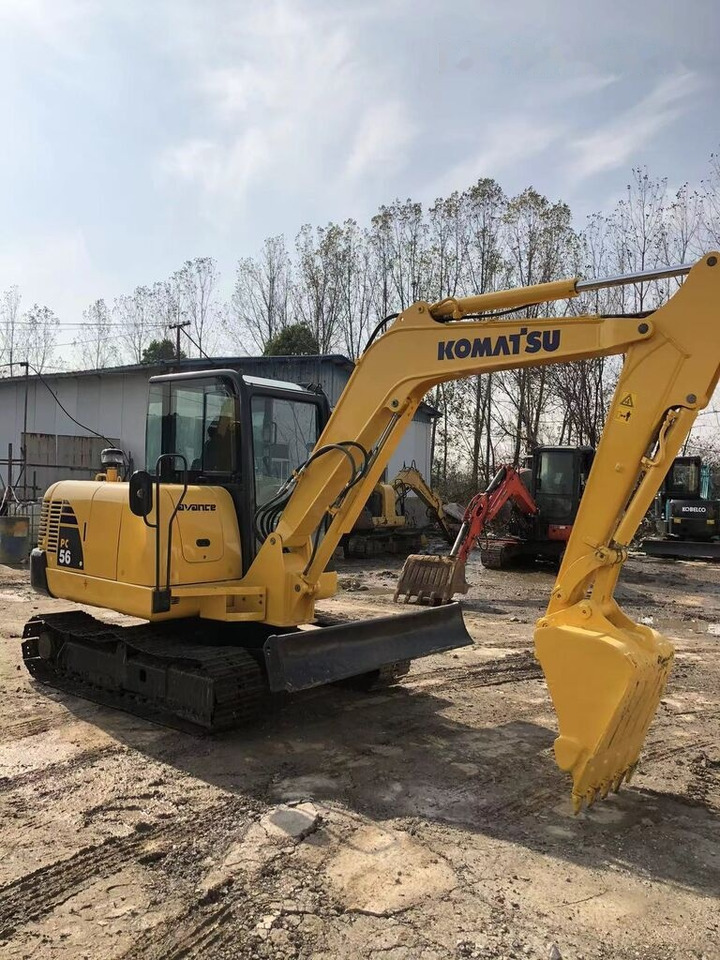 Komatsu PC56 - Mini-ekskavators: foto 1 Komatsu PC56 - Mini-ekskavators: foto 1