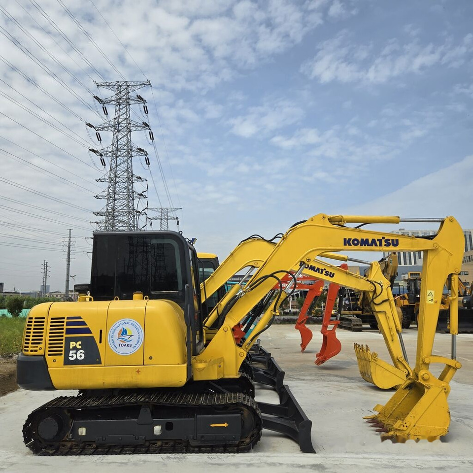 Komatsu PC56 - Mini-ekskavators: foto 3 Komatsu PC56 - Mini-ekskavators: foto 3