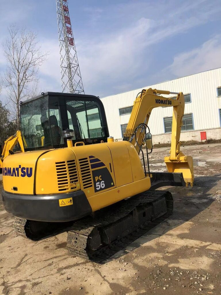 Komatsu PC56 - Mini-ekskavators: foto 2 Komatsu PC56 - Mini-ekskavators: foto 2