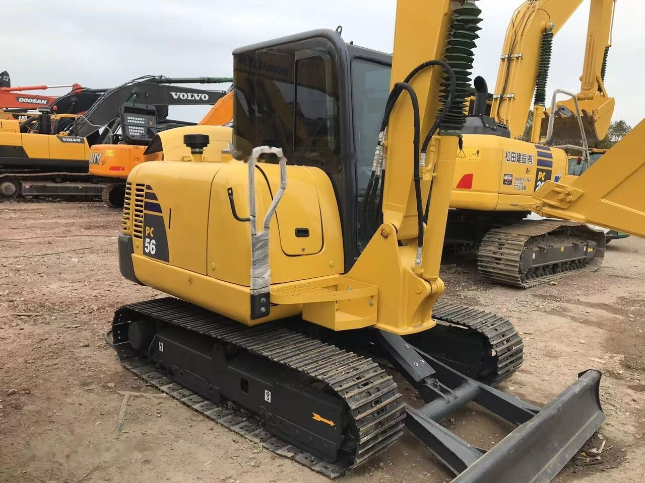 Mini-ekskavators Komatsu PC56: foto 7