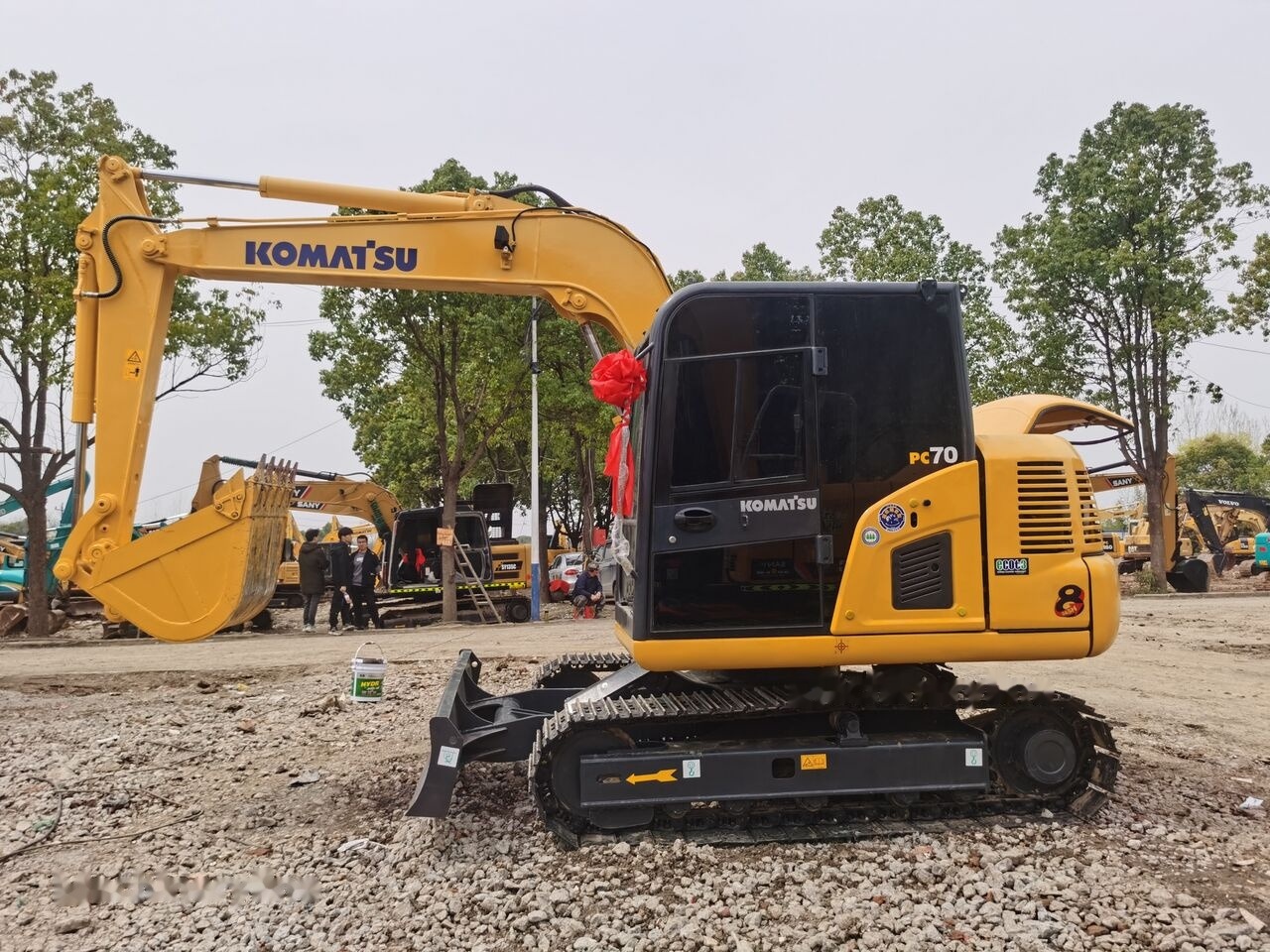 Komatsu PC70-8 - Kāpurķēžu ekskavators: foto 4 Komatsu PC70-8 - Kāpurķēžu ekskavators: foto 4
