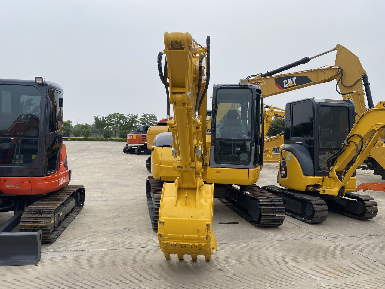 Komatsu PC78US - Mini-ekskavators: foto 5 Komatsu PC78US - Mini-ekskavators: foto 5