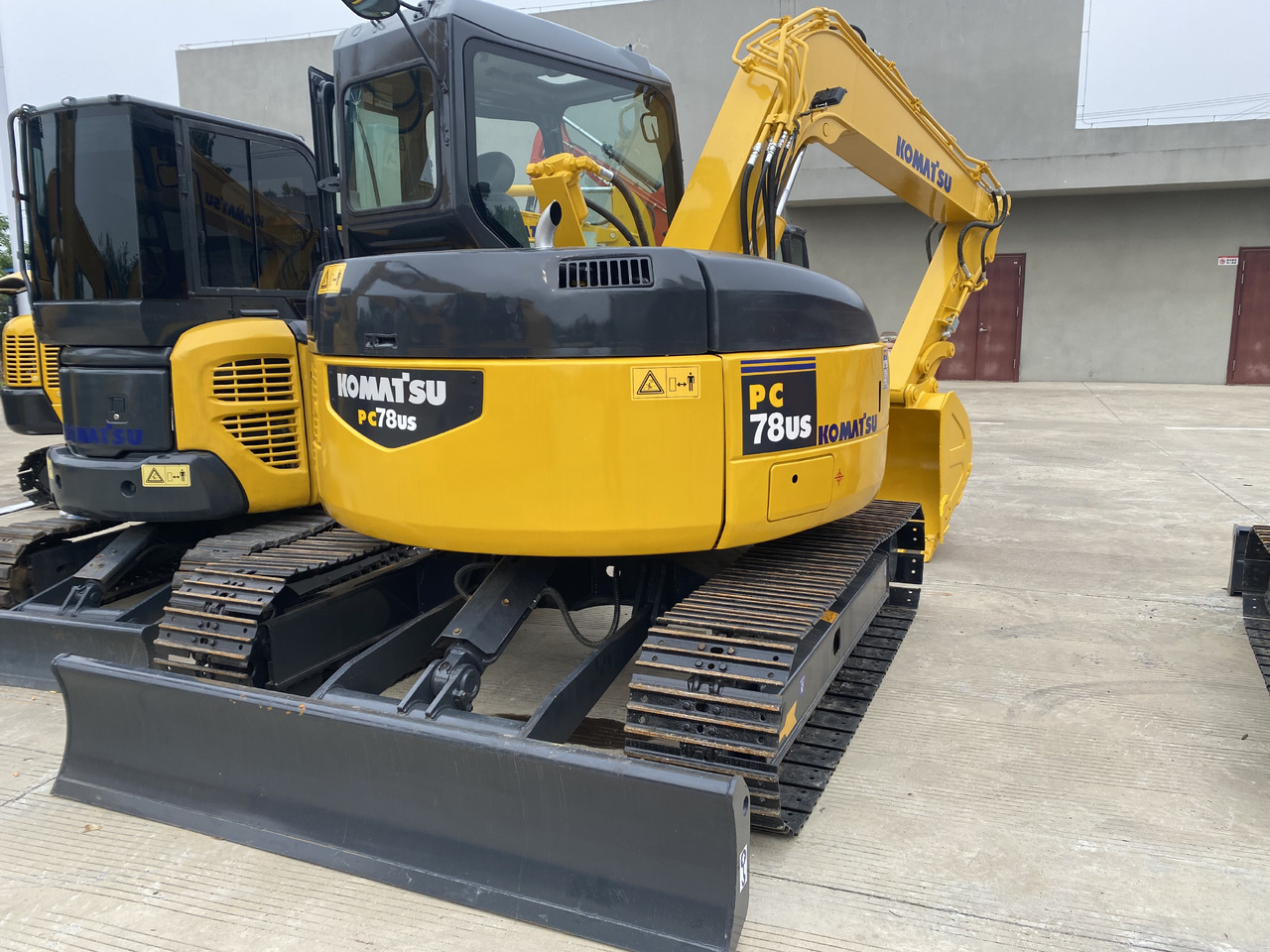 Komatsu PC78US - Mini-ekskavators: foto 2 Komatsu PC78US - Mini-ekskavators: foto 2