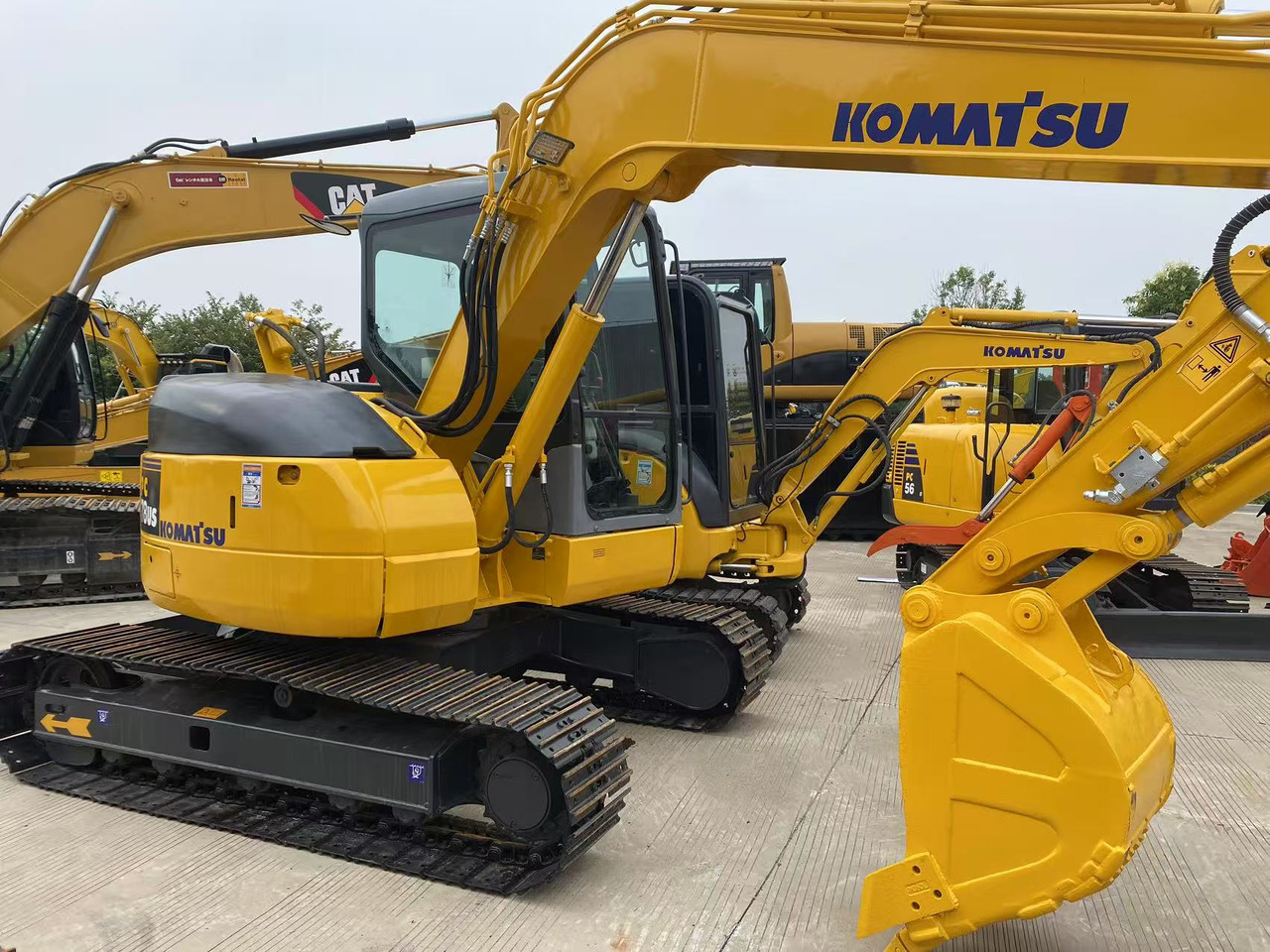Komatsu PC78US - Mini-ekskavators: foto 3 Komatsu PC78US - Mini-ekskavators: foto 3
