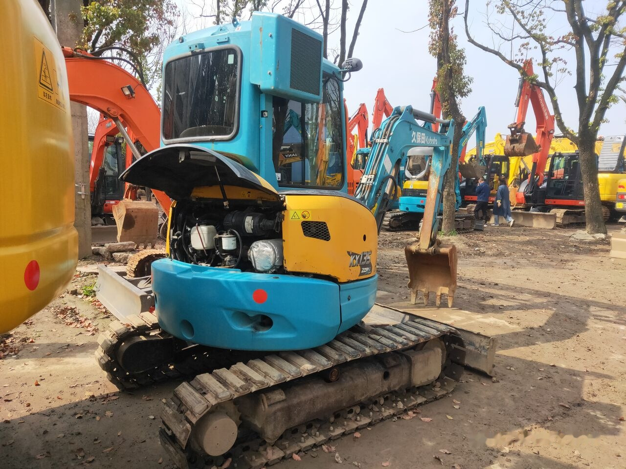 Kubota KX135 - Mini-ekskavators: foto 5 Kubota KX135 - Mini-ekskavators: foto 5