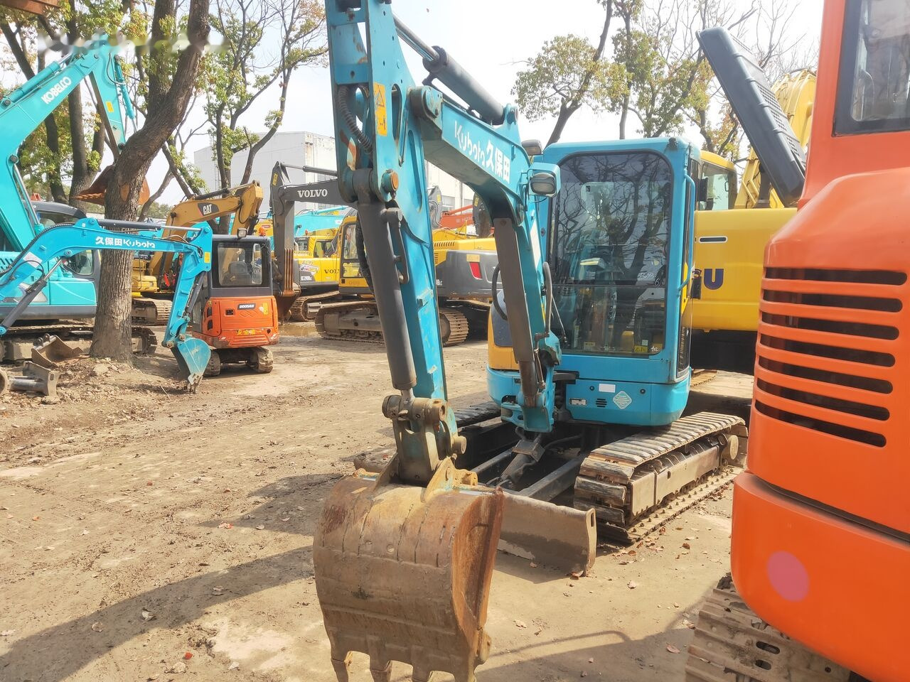 Kubota KX135 - Mini-ekskavators: foto 2 Kubota KX135 - Mini-ekskavators: foto 2