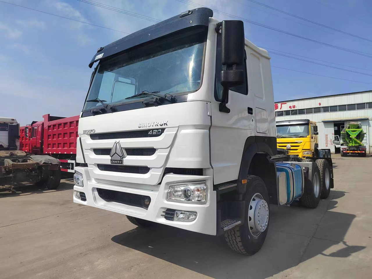 SINOTRUK Trailer head - Vilcējs: foto 3 SINOTRUK Trailer head - Vilcējs: foto 3