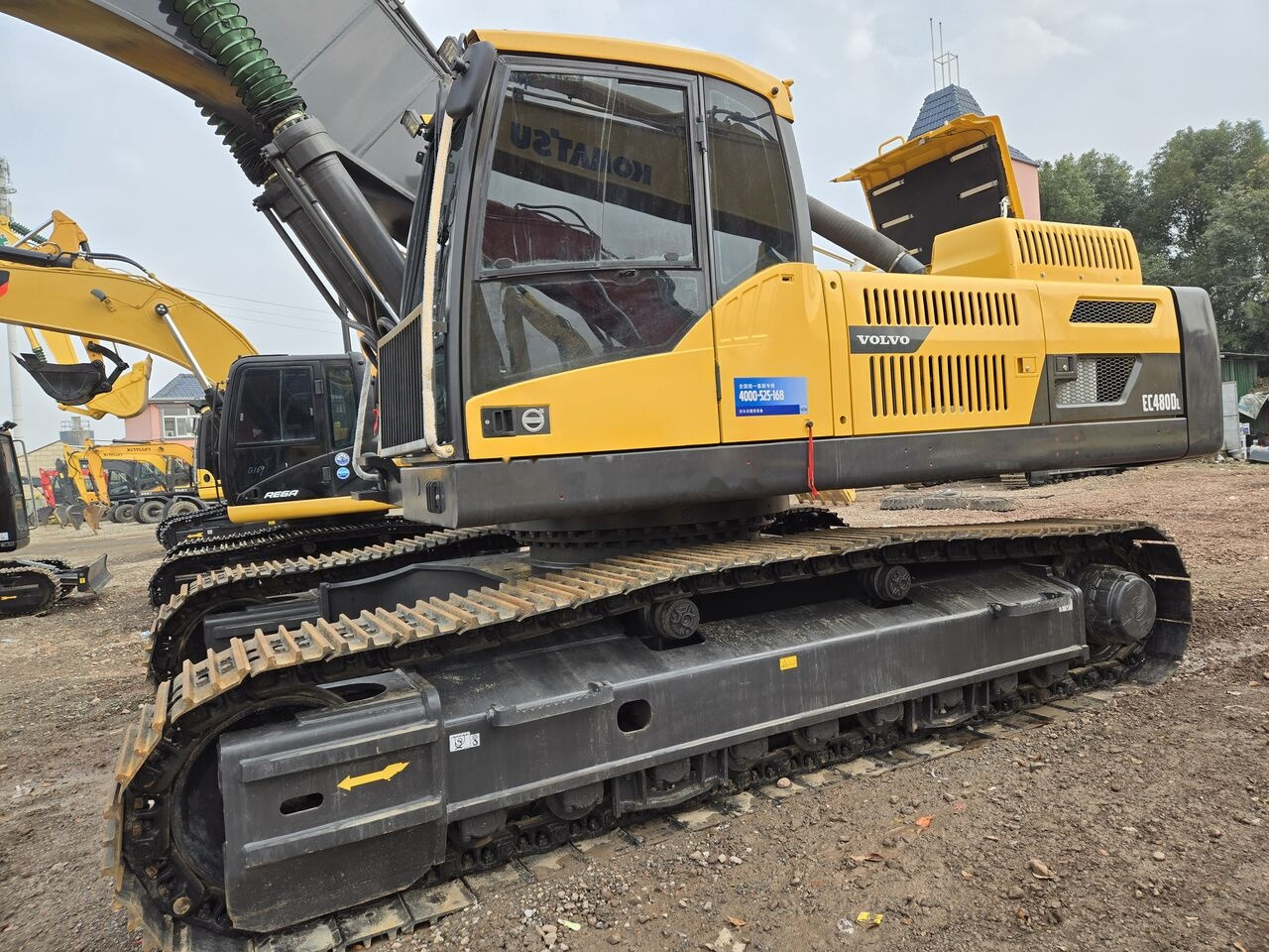Volvo EC480D - Kāpurķēžu ekskavators: foto 3 Volvo EC480D - Kāpurķēžu ekskavators: foto 3