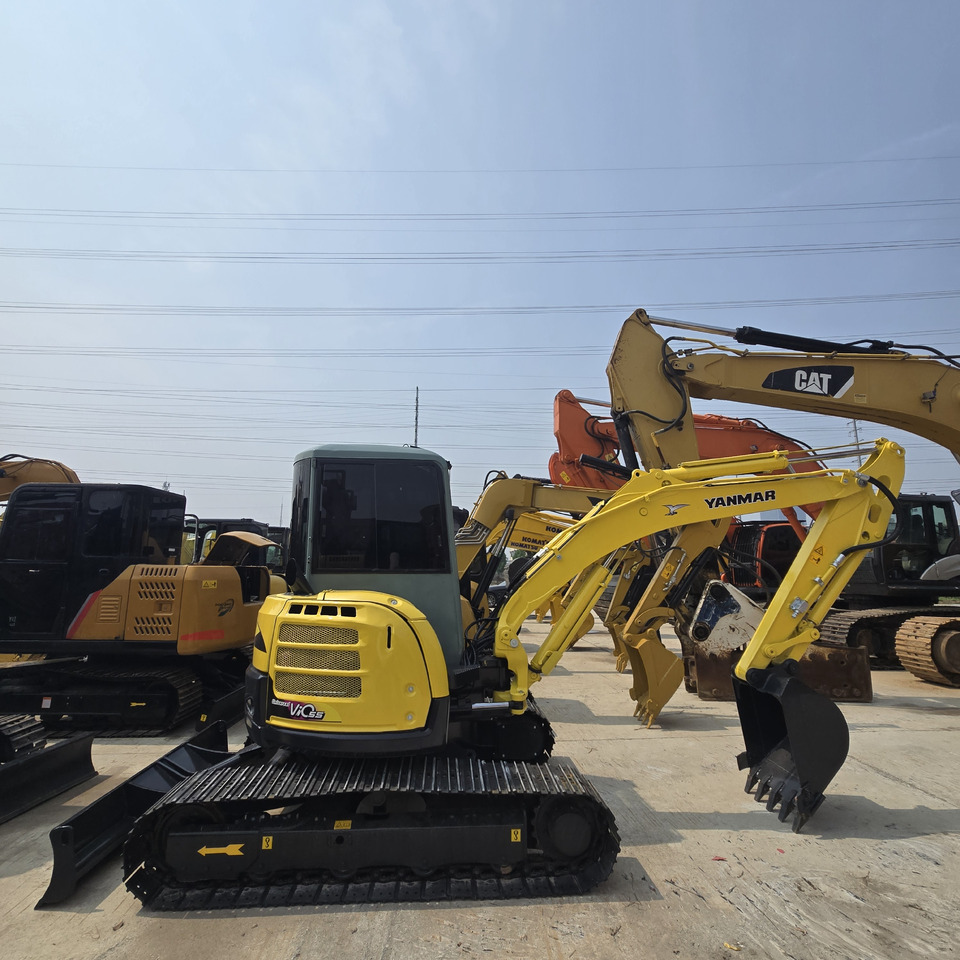 Yanmar Vio55 - Mini-ekskavators: foto 2 Yanmar Vio55 - Mini-ekskavators: foto 2
